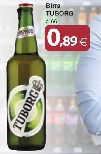 Docks Market Birra TUBORG cl 66 offerta