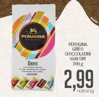 Supermercati Piccolo Perugina Grifo Cioccolatini Vari Tipi 200 g offerta
