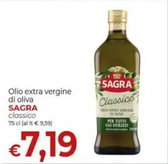 Maxi Nonna Isa Olio extra vergine di oliva SAGRA classico 75 cl offerta