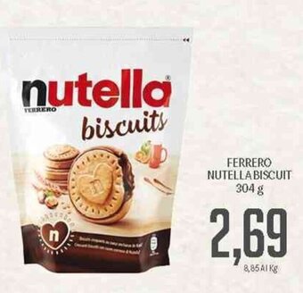 Supermercati Piccolo Ferrero Nutella Biscuits 304 g offerta
