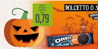 Supermercati Piccolo Oreo Spooky Vanilla 154 g offerta