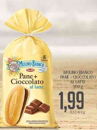 Mulino Bianco Pane + Cioccolato Al Latte 300 g