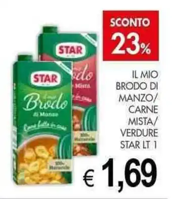 IL MIO BRODO DI MANZO/ CARNE MISTA/ VERDURE STAR LT 1
