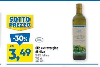 DPiù Olio extravergine di oliva offerta