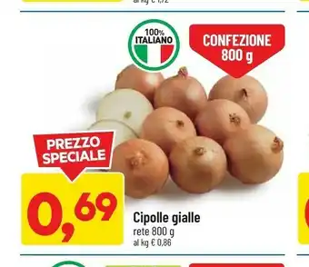 DPiù Cipolle gialle rete offerta