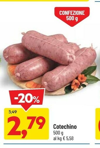 DPiù Cotechino offerta