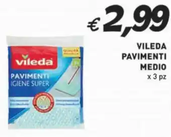 Coal VILEDA PAVIMENTI MEDIO x 3 pz offerta