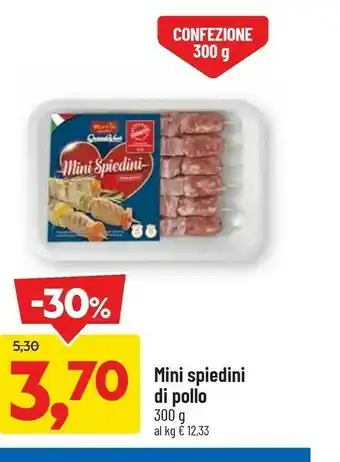 DPiù Mini spiedini offerta