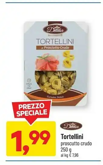 Tortellini proscutto crudo