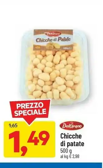 DPiù Delgrano chicche di patate offerta