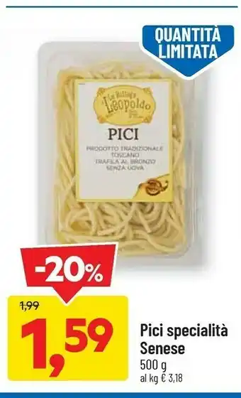 Pici specialità senese