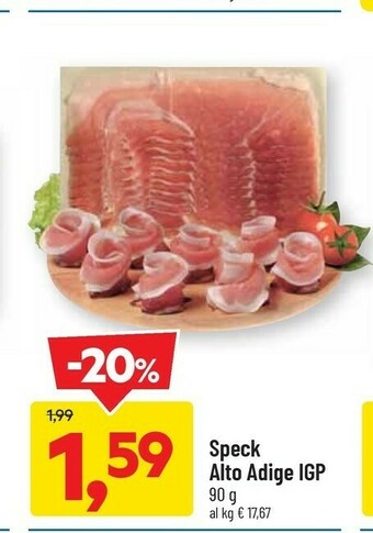 DPiù Speck alto adige igp offerta