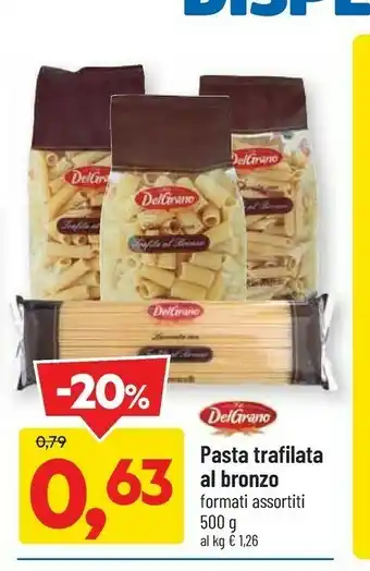 DPiù Pasta trafilata al bronzo offerta