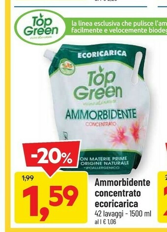 DPiù Ammorbidente offerta