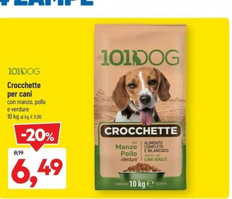 DPiù Cibo per cani offerta