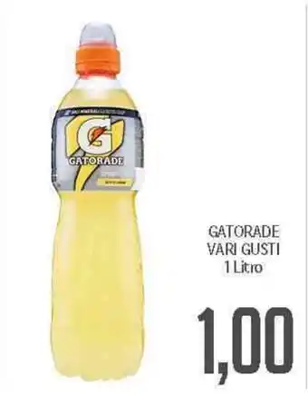 Supermercati Piccolo Gatorade Vari Gusti 1 litro offerta