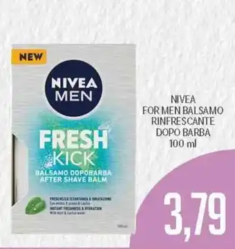 Supermercati Piccolo Nivea For Men Balsamo Rinfrescante Dopo Barba 100 ml offerta