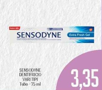 Supermercati Piccolo Sensodyne Dentifricio Vari Tipi Tubo 75 ml offerta