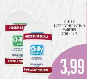 Supermercati Piccolo Chilly Detergente Intimo Vari Tipi 200 ml x 2 offerta