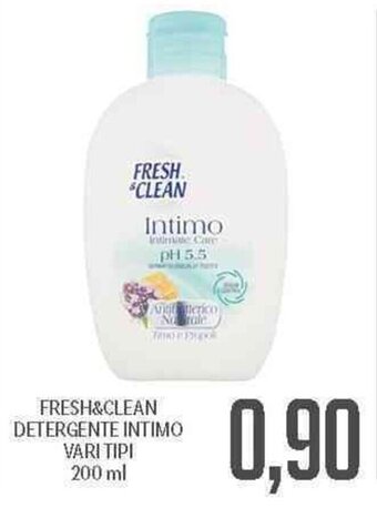 Supermercati Piccolo Fresh&Clean Detergente intimo Vari Tipi 200 ml offerta