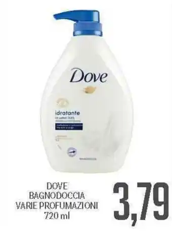 Supermercati Piccolo Dove Bagnodoccia Varie Profumazioni 720 ml offerta