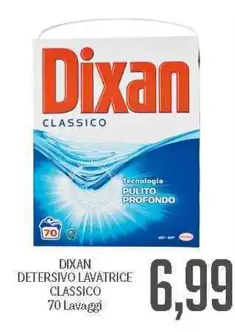 Supermercati Piccolo Dixan Detersivo Lavatrice Classico 70 lavaggi offerta