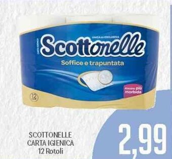 Supermercati Piccolo Scottonelle Carta Igienica 12 rotoli offerta