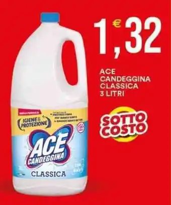 Vantaggio Cash&Carry ACE CANDEGGINA CLASSICA 3 LITRI offerta