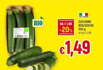 ZUCCHINE BIOLOGICHE