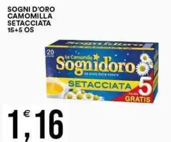 Vantaggio Cash&Carry SOGNI D'ORO CAMOMILLA SETACCIATA 15+5 OS offerta