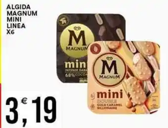 Vantaggio Cash&Carry ALGIDA MAGNUM MINI LINEA X6 offerta