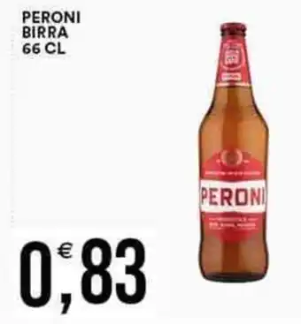 Vantaggio Cash&Carry PERONI BIRRA 66 CL offerta