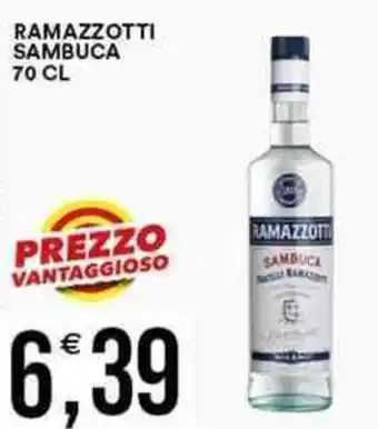 Vantaggio Cash&Carry RAMAZZOTTI SAMBUCA 70 CL offerta