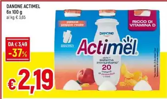 Famila Superstore DANONE ACTIMEL offerta