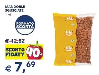 Esselunga MANDORLE SGUSCIATE 1 kg offerta