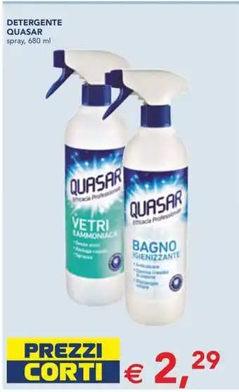 DETERGENTE QUASAR spray, 680 ml