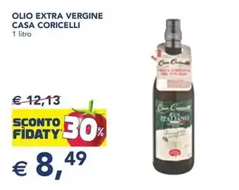 Esselunga OLIO EXTRA VERGINE CASA CORICELLI 1 litro offerta