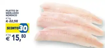 Esselunga FILETTO DI MERLUZZO NORDICO offerta