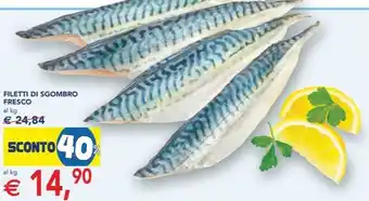 Esselunga FILETTI DI SGOMBRO FRESCO offerta