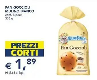 Esselunga PAN GOCCIOLI MULINO BIANCO conf. 8 pezzi offerta