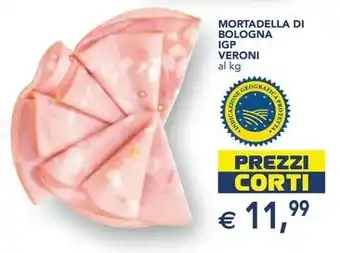Esselunga MORTADELLA DI BOLOGNA IGP VERONI offerta