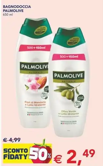 Esselunga BAGNODOCCIA PALMOLIVE offerta