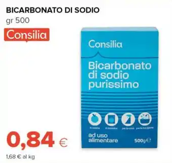 BICARBONATO DI SODIO gr 500 Consilia
