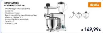 IMPASTATRICE MULTIFUNZIONE 390