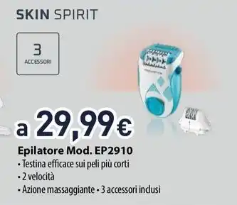 Unieuro SKIN SPIRIT Epilatore offerta