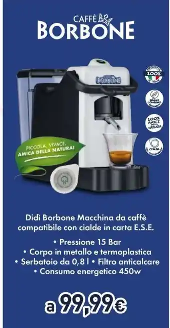 Unieuro CAFFÈ BORBONE offerta