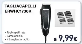 Unieuro TAGLIACAPELLI ERWHC1730K offerta