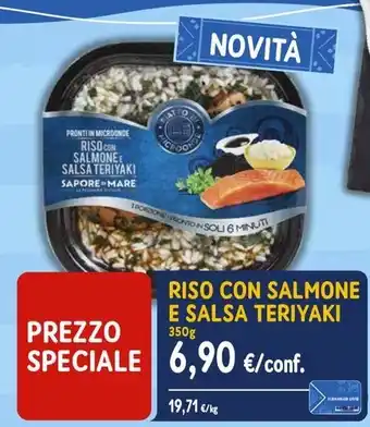 Sapore di Mare RISO CON SALMONE E SALSA TERIYAKI offerta