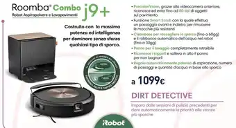 Unieuro Roomba + Combo j9+ Robot Aspirapolvere e Lavapavimenti offerta