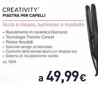Unieuro CREATIVITY PIASTRA PER CAPELLI offerta